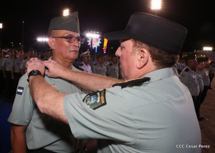 Acto del 37 Aniversario del Ejército de Nicaragua