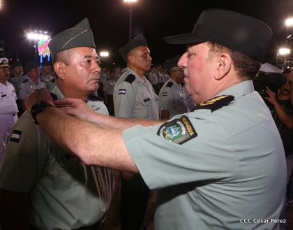 Acto del 37 Aniversario del Ejército de Nicaragua