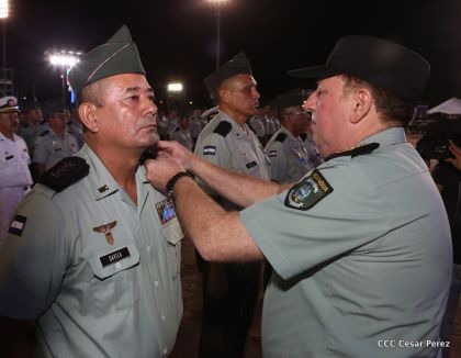 Acto del 37 Aniversario del Ejército de Nicaragua