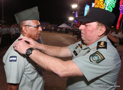 Acto del 37 Aniversario del Ejército de Nicaragua