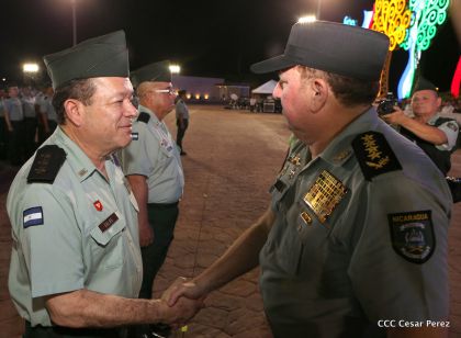 Acto del 37 Aniversario del Ejército de Nicaragua