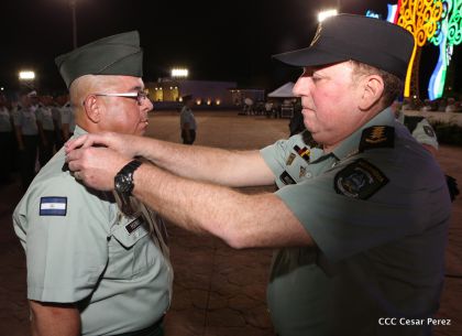 Acto del 37 Aniversario del Ejército de Nicaragua