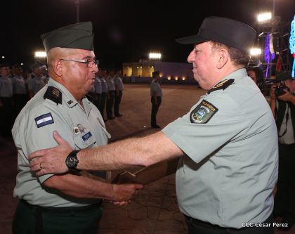 Acto del 37 Aniversario del Ejército de Nicaragua