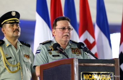 Acto del 37 Aniversario del Ejército de Nicaragua