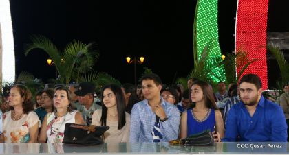 Acto del 37 Aniversario del Ejército de Nicaragua