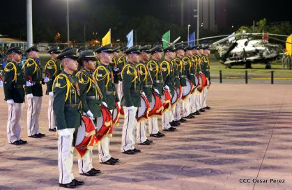 Acto del 37 Aniversario del Ejército de Nicaragua
