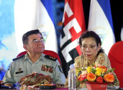 Acto del 37 Aniversario del Ejército de Nicaragua