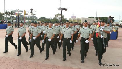 Acto del 37 Aniversario del Ejército de Nicaragua
