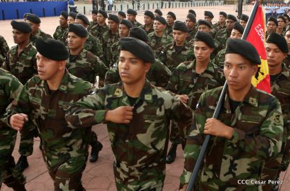 Acto del 37 Aniversario del Ejército de Nicaragua