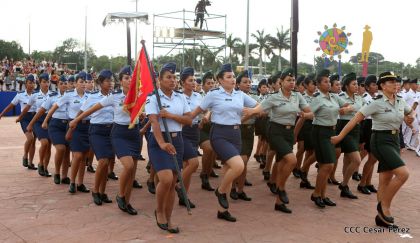 Acto del 37 Aniversario del Ejército de Nicaragua