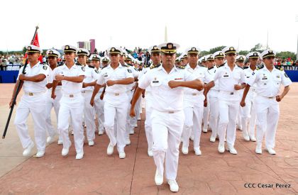 Acto del 37 Aniversario del Ejército de Nicaragua
