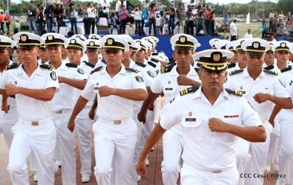 Acto del 37 Aniversario del Ejército de Nicaragua