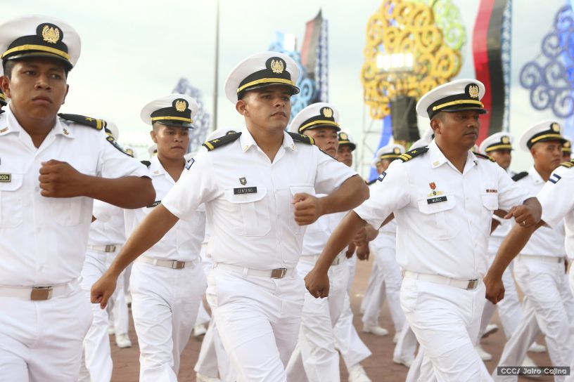 Acto del 37 Aniversario del Ejército de Nicaragua