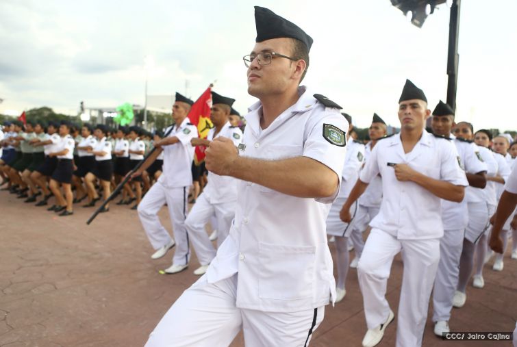 Acto del 37 Aniversario del Ejército de Nicaragua