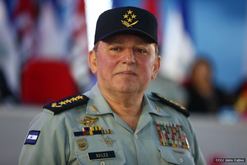 Acto del 37 Aniversario del Ejército de Nicaragua