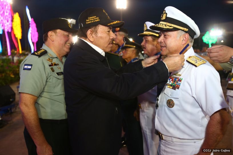 Acto del 37 Aniversario del Ejército de Nicaragua