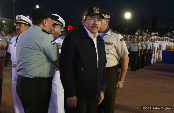 Acto del 37 Aniversario del Ejército de Nicaragua