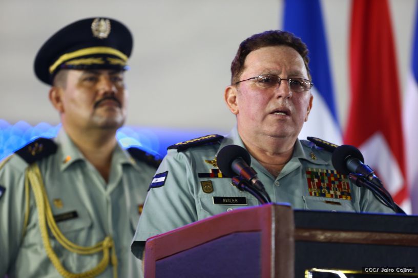 Acto del 37 Aniversario del Ejército de Nicaragua