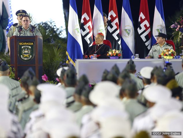 Acto del 37 Aniversario del Ejército de Nicaragua