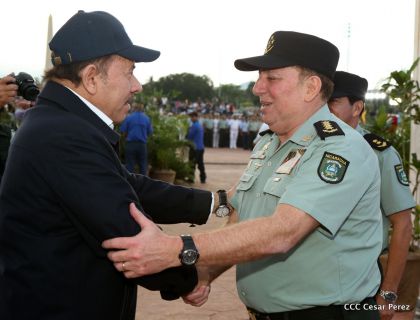 Acto del 37 Aniversario del Ejército de Nicaragua