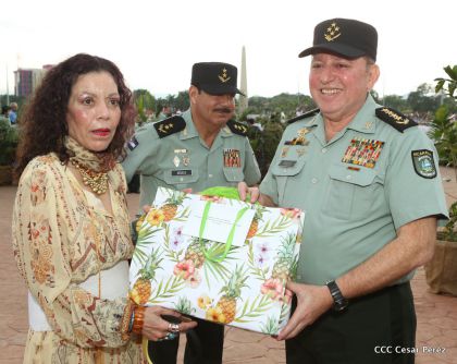 Acto del 37 Aniversario del Ejército de Nicaragua