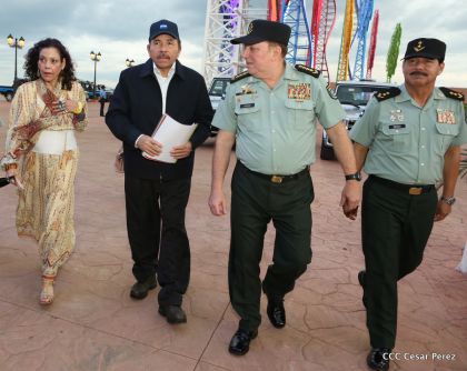 Acto del 37 Aniversario del Ejército de Nicaragua