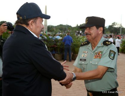 Acto del 37 Aniversario del Ejército de Nicaragua