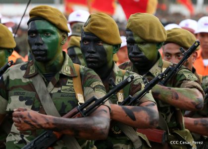 Desfile por el 37 Aniversario del Ejército de Nicaragua