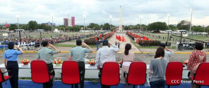 Desfile por el 37 Aniversario del Ejército de Nicaragua