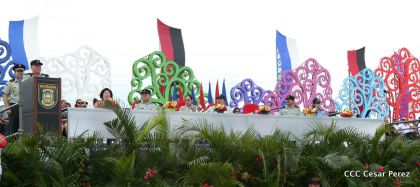 Desfile por el 37 Aniversario del Ejército de Nicaragua