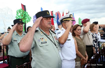 Desfile por el 37 Aniversario del Ejército de Nicaragua
