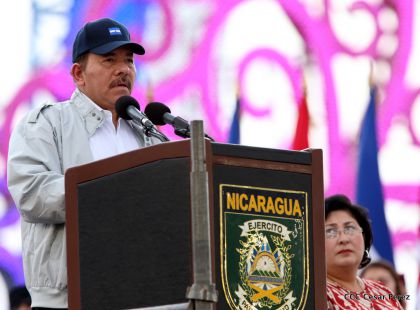 Desfile por el 37 Aniversario del Ejército de Nicaragua
