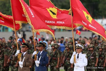 Desfile por el 37 Aniversario del Ejército de Nicaragua