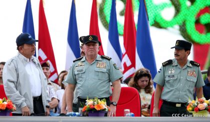 Desfile por el 37 Aniversario del Ejército de Nicaragua