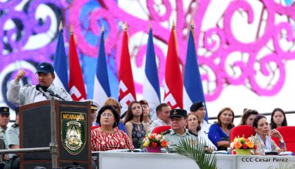 Desfile por el 37 Aniversario del Ejército de Nicaragua