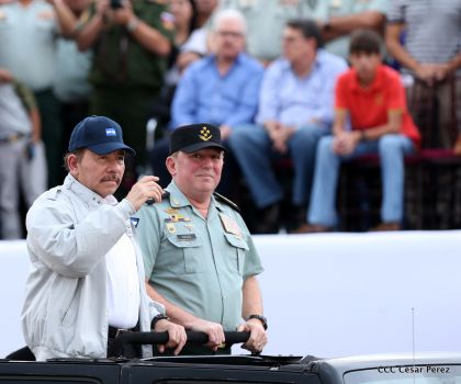 Desfile por el 37 Aniversario del Ejército de Nicaragua