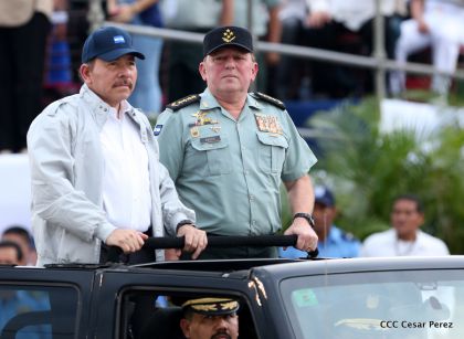 Desfile por el 37 Aniversario del Ejército de Nicaragua