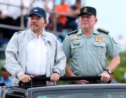 Desfile por el 37 Aniversario del Ejército de Nicaragua