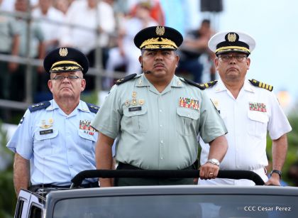 Desfile por el 37 Aniversario del Ejército de Nicaragua