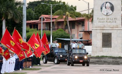Desfile por el 37 Aniversario del Ejército de Nicaragua