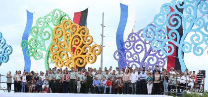 Desfile por el 37 Aniversario del Ejército de Nicaragua