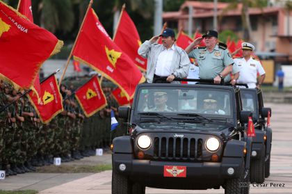Desfile por el 37 Aniversario del Ejército de Nicaragua