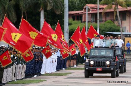 Desfile por el 37 Aniversario del Ejército de Nicaragua