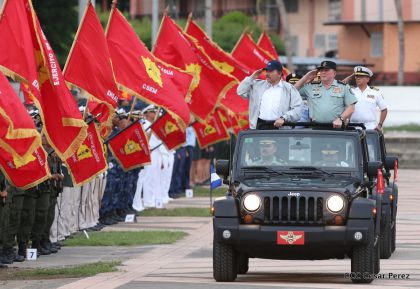 Desfile por el 37 Aniversario del Ejército de Nicaragua