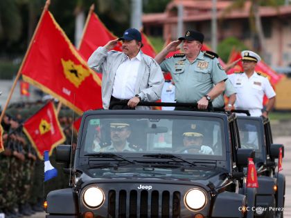 Desfile por el 37 Aniversario del Ejército de Nicaragua