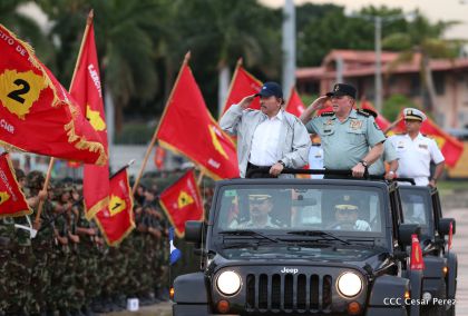 Desfile por el 37 Aniversario del Ejército de Nicaragua