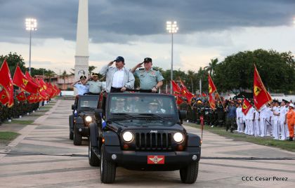 Desfile por el 37 Aniversario del Ejército de Nicaragua