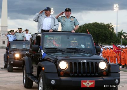 Desfile por el 37 Aniversario del Ejército de Nicaragua