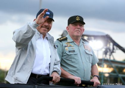 Desfile por el 37 Aniversario del Ejército de Nicaragua