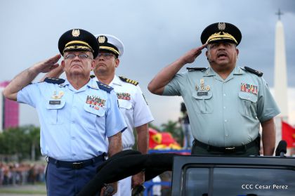 Desfile por el 37 Aniversario del Ejército de Nicaragua